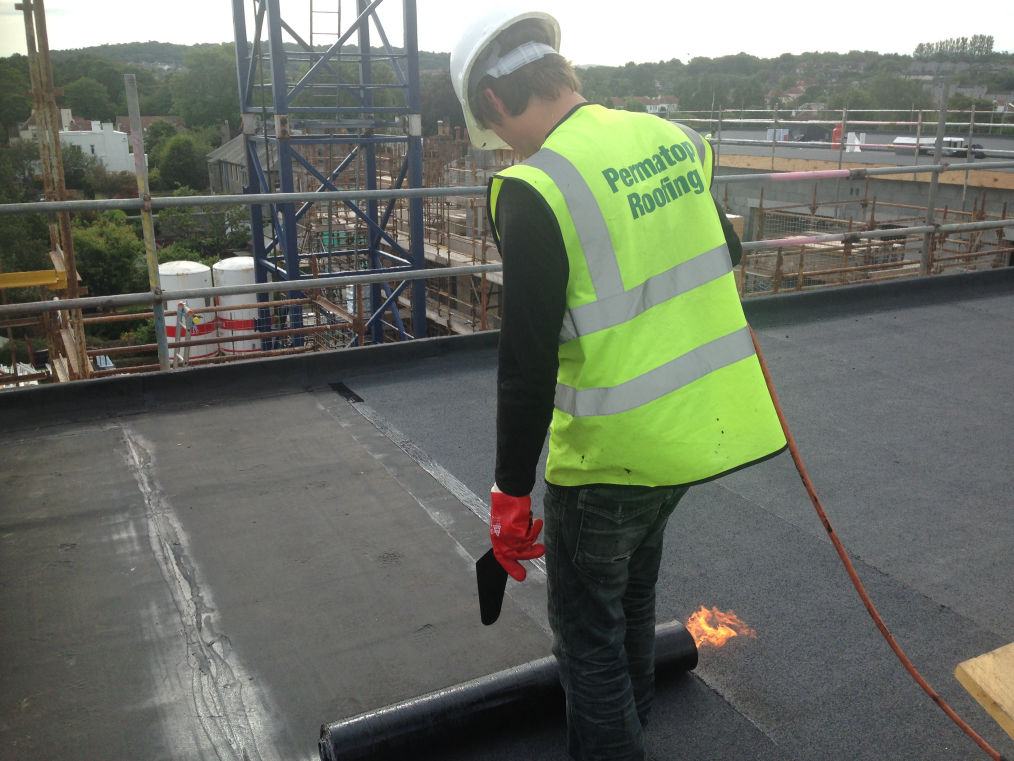 Bituminous Membrane installed by Permatop Roofing