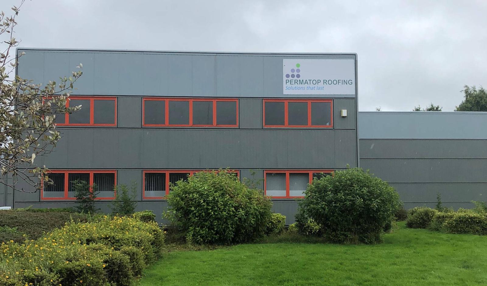 Permatop Roofing premises at Mollins Court, Cumbernauld